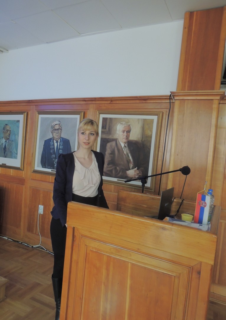 Татјана Станковић, сарадница Канцеларије за међународне пројекте